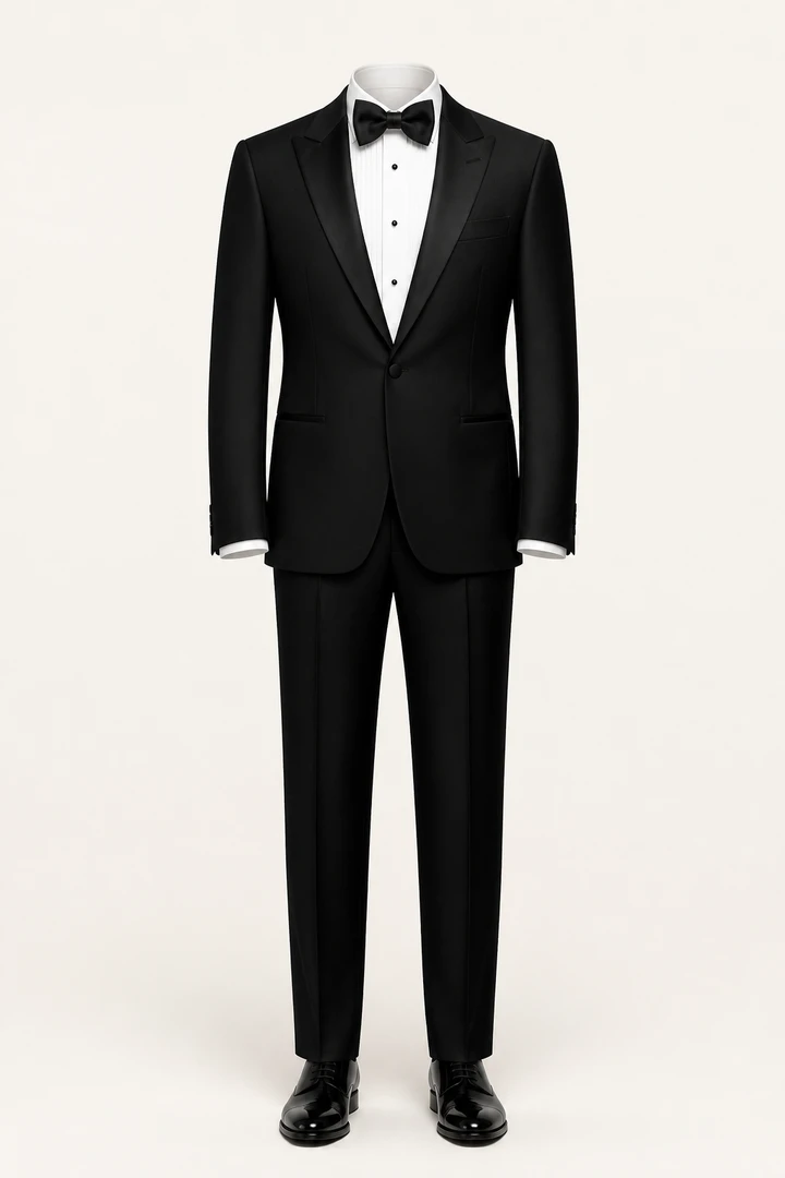 Black tuxedo