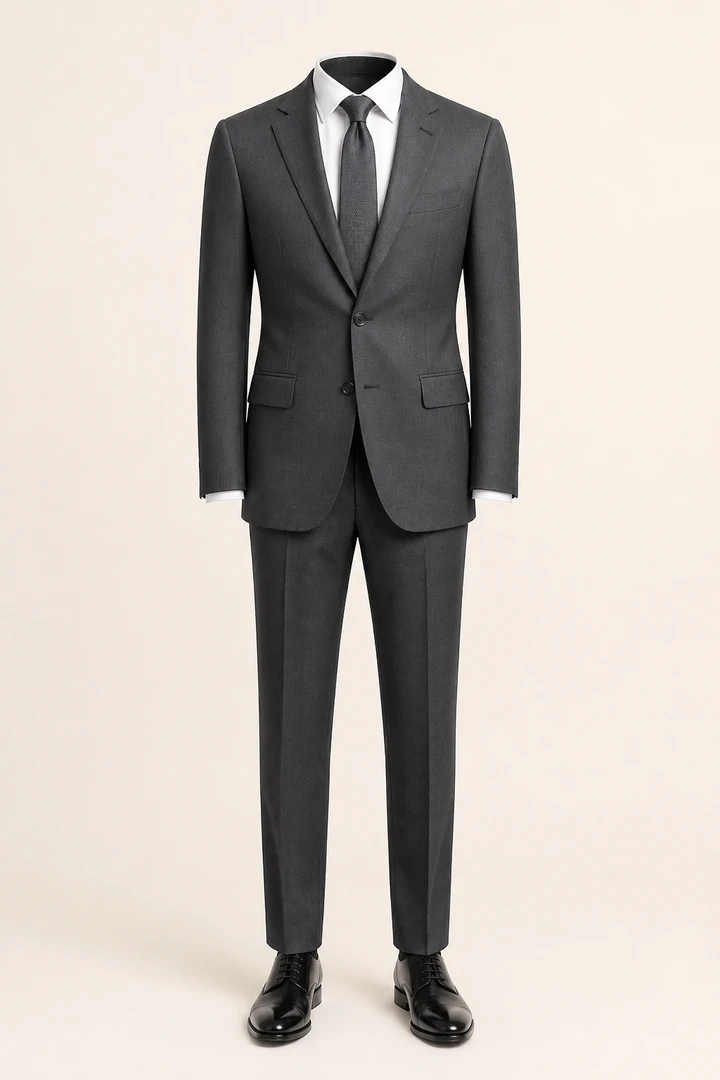 Grey formal suit